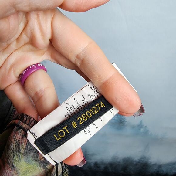 i Jeans by Buffalo Bennett Floral Fringe Open Boho Cardigan | Women's Medium - Picture 12 of 13